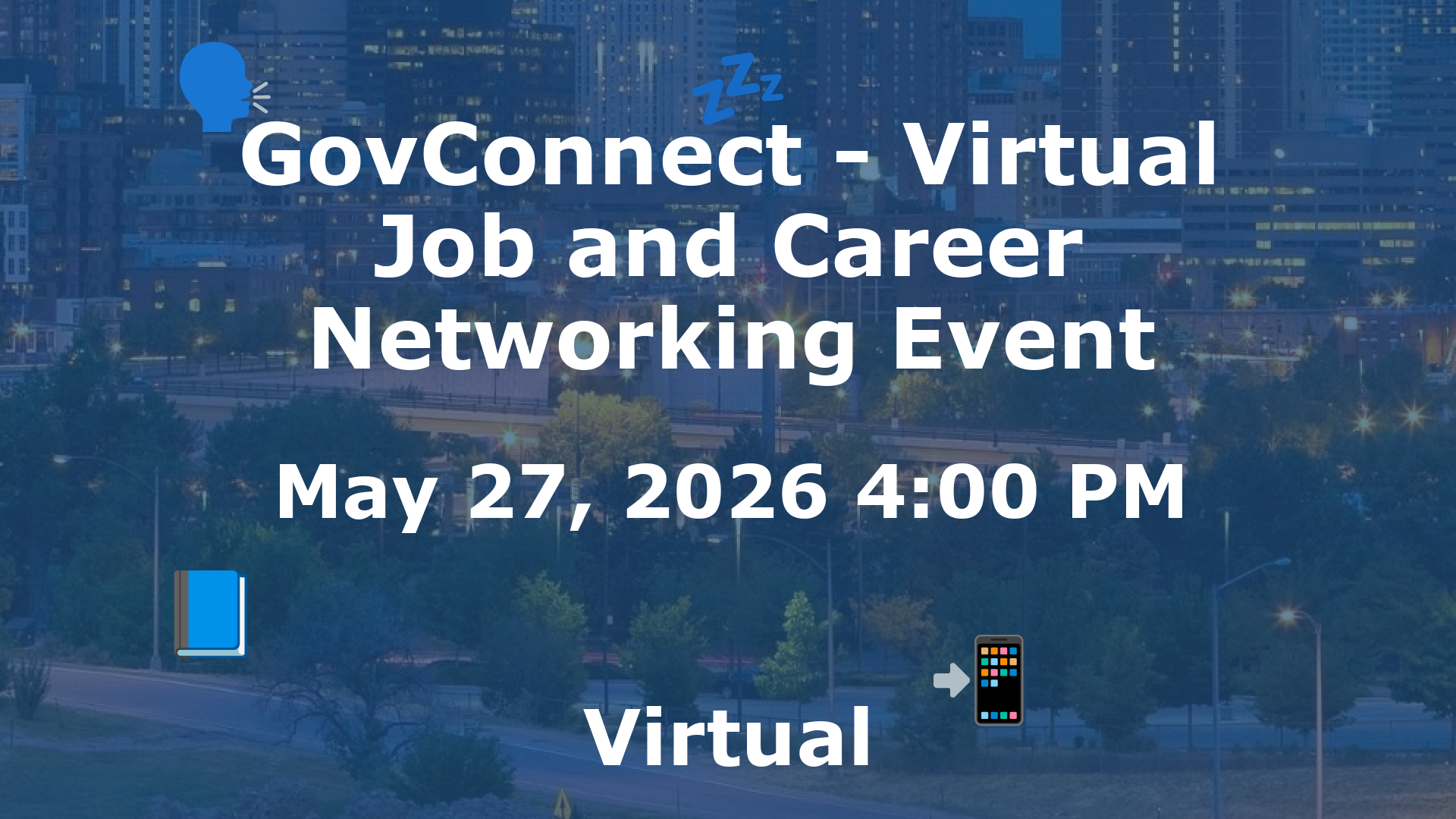 GovConnect - Virtual Job and Career Networking Event event image